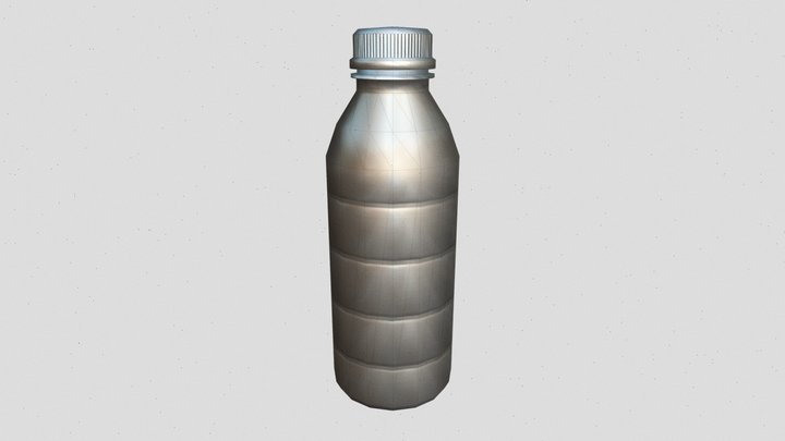 prime-bottle-tropical-punch-gameready-free 3D Model