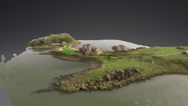 Inchcolm 3D Model