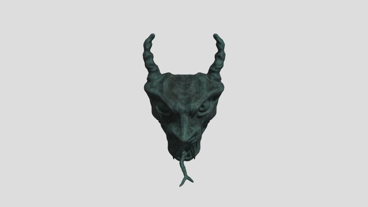 Bronze Gargoyle 3D Model