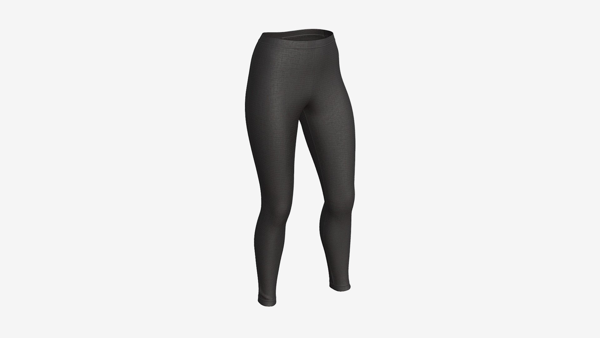 High Waisted Leggings for Women Black - Buy Royalty Free 3D model by ...