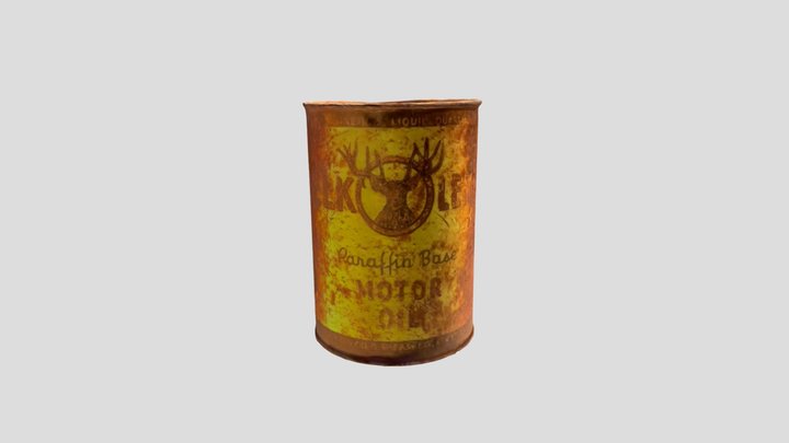 Elk-O-Lene Can 3D Model