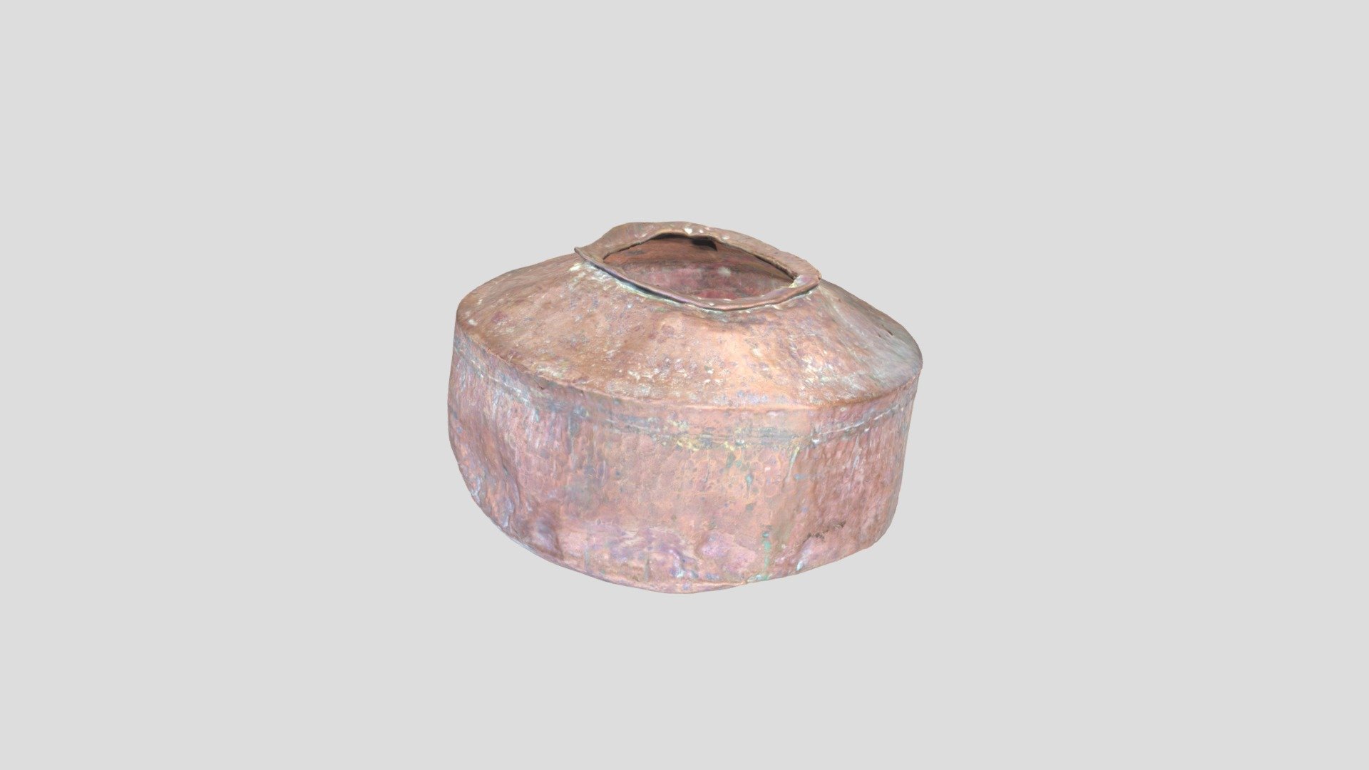 Large Copper Pot - 3D model by RayRatts [8dec44d] - Sketchfab
