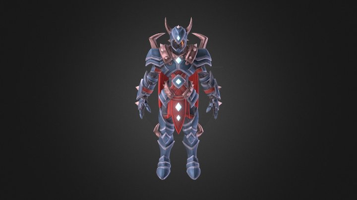 Knight LP PBR Ver. 3D Model