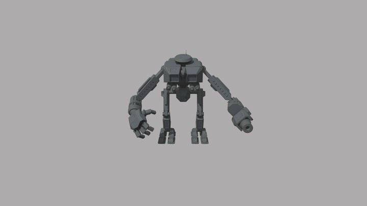 DAE Bot 3D Model
