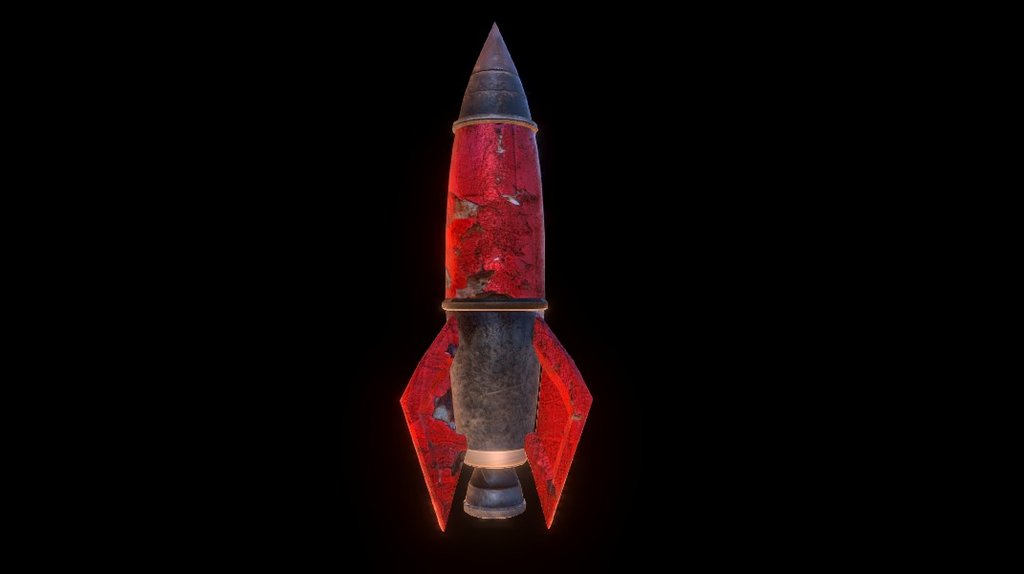 Rocket - 3D model by Lin Mang Liu (@linliu) [8deda94] - Sketchfab