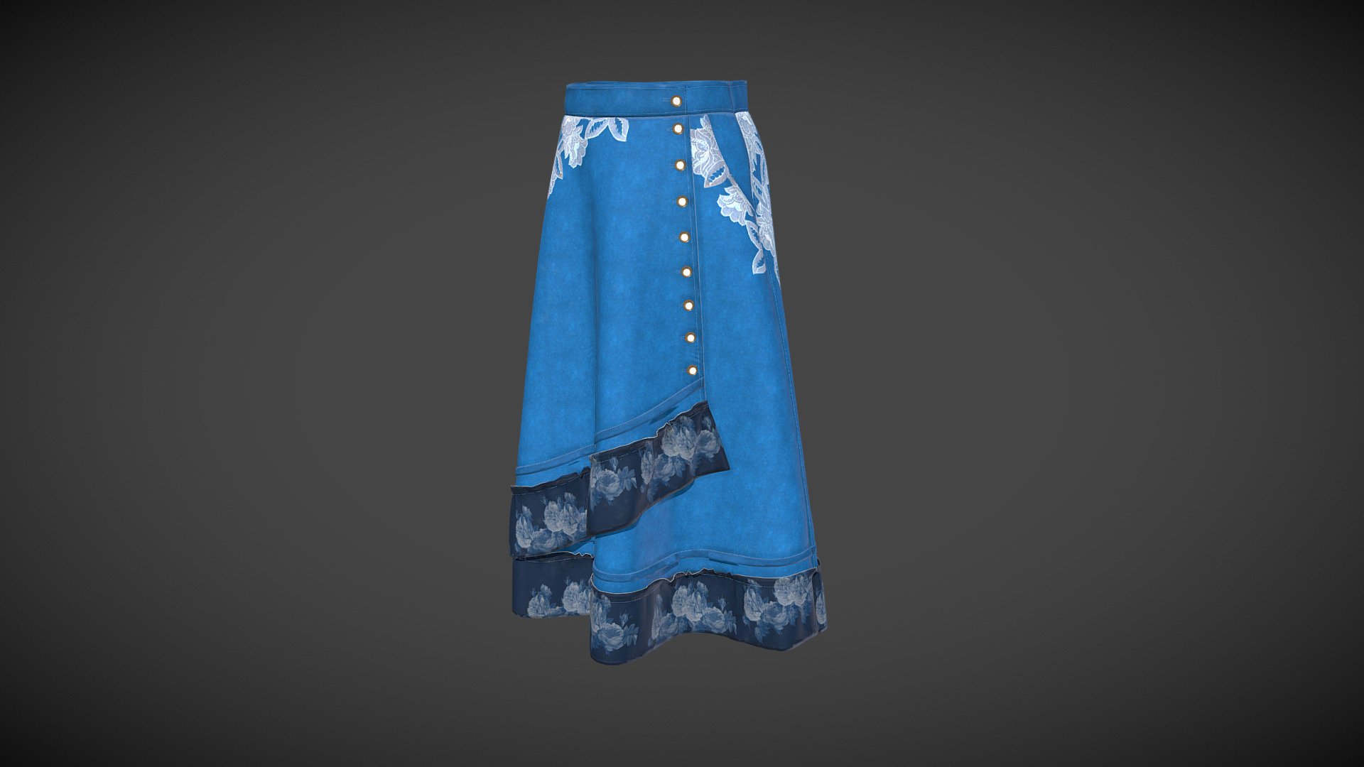Skirt (Design patent RU107502) - 3D model by Mariia Moskvina (@mariia89 ...