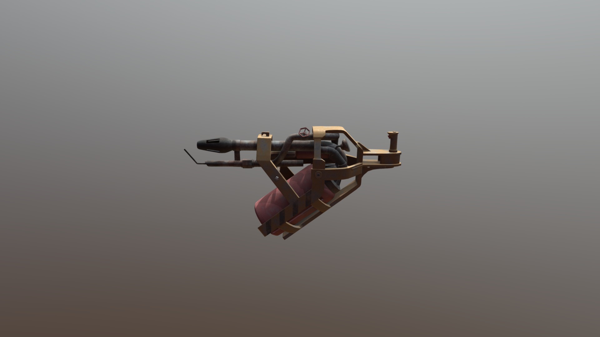 Fallout 4 Flamer Complete 3D model by SeanLeonard [8dee036] Sketchfab
