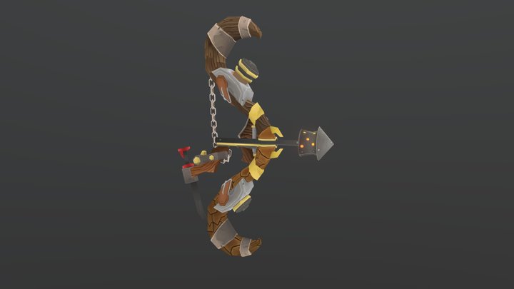 Enigma, the Ferocious Core | WoW Inspired weapon 3D Model