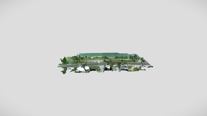 Asan Parking Lot | 3D model 3D Model