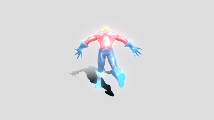 Alien_test_Characterposed 3D Model