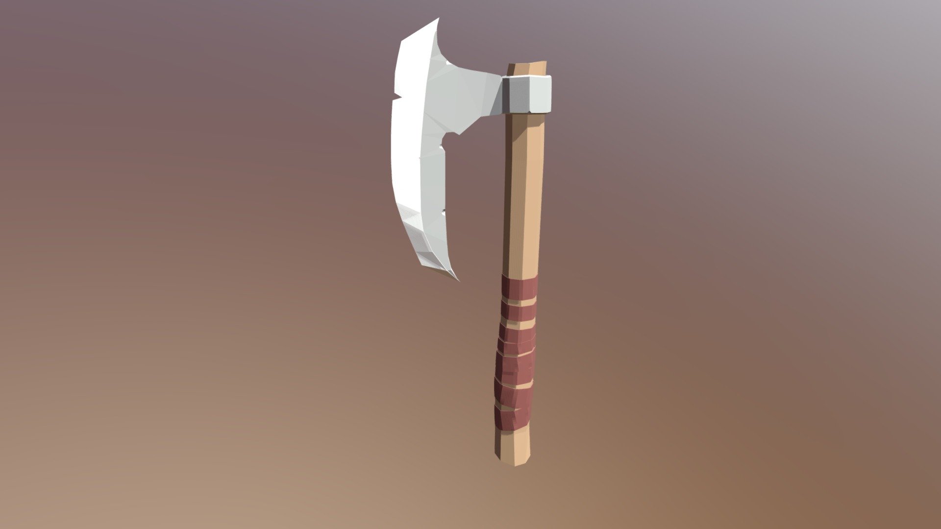 Axe Low Poly - 3D model by Hiigarth [8def7a8] - Sketchfab