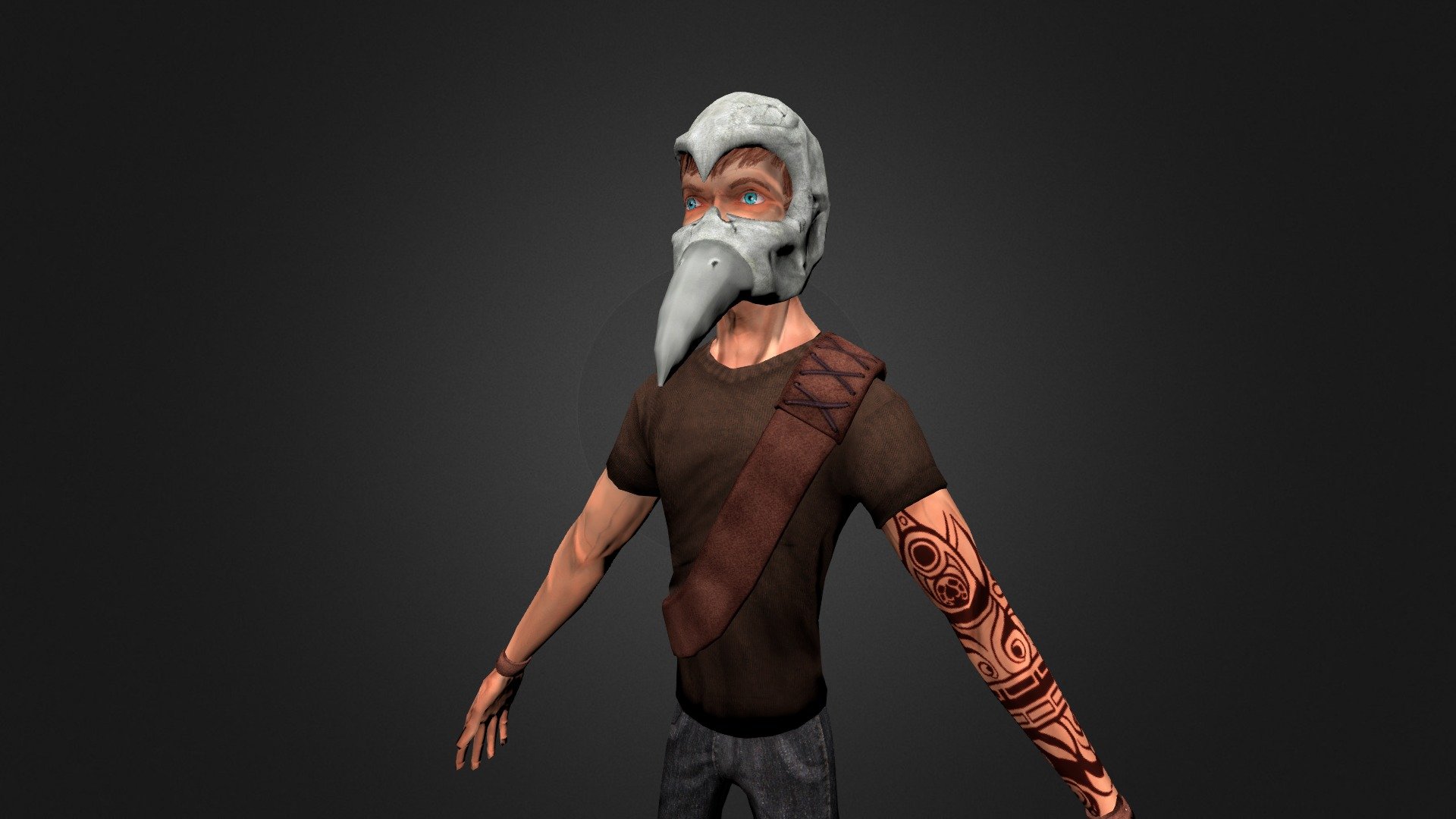 Fantasy Character - 3D model by apomarinov [8df12e7] - Sketchfab