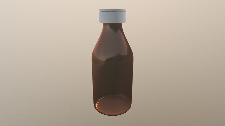 Bottle meds 3D Model