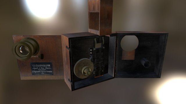 cinematograph 3D Model