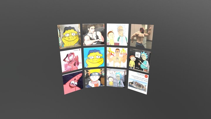 Instamuseum for @lushsux 3D Model