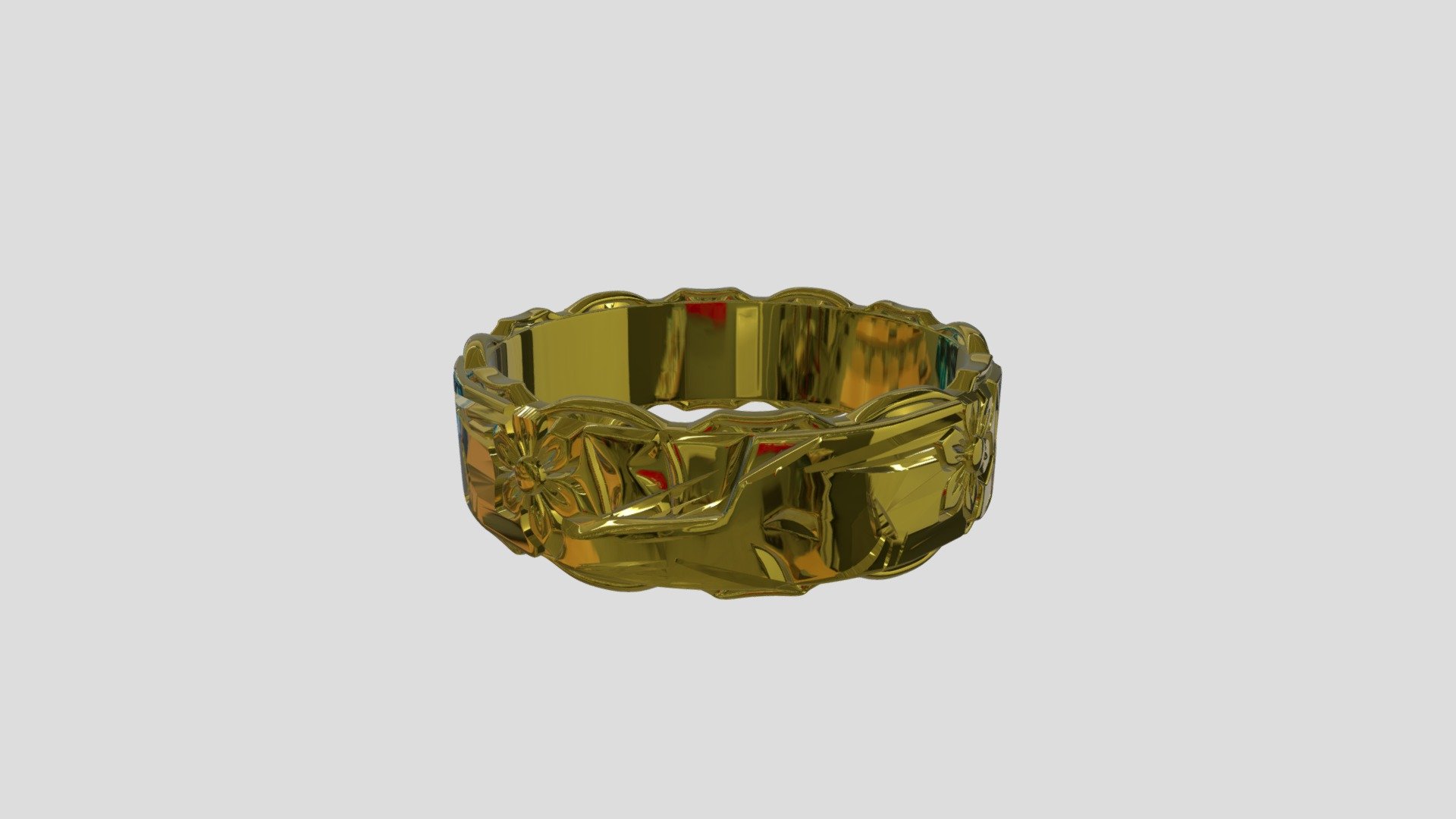 Reduced Flower Ring