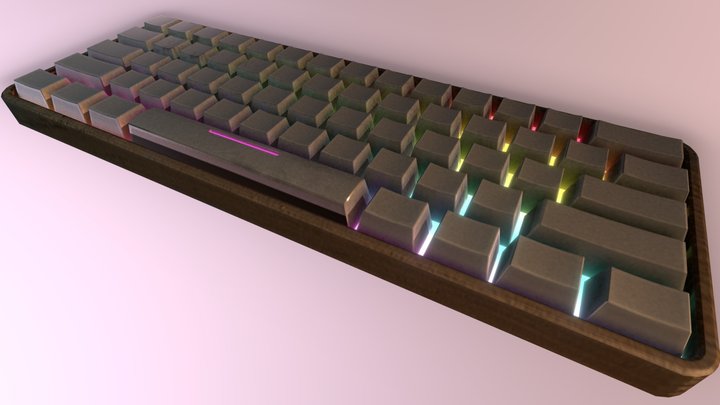 Keyboard 3D Model