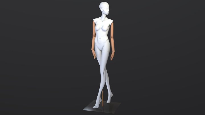 H&b Mannequin 2 – Modello 3D gratuito STL