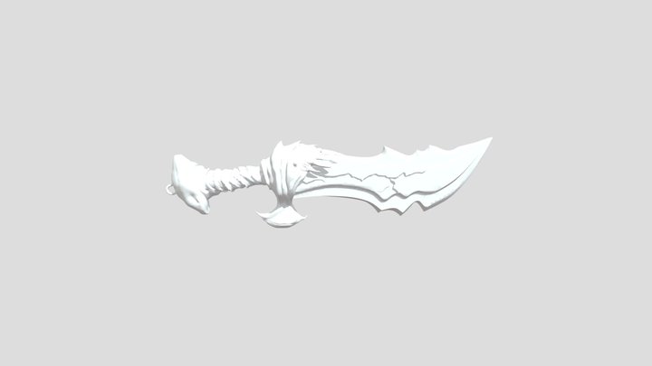 Blades Of Chaos 3D Model