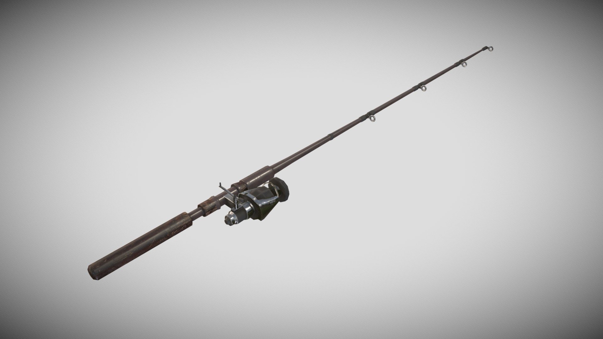 Fishing Rod Game ready Buy Royalty Free 3D model by Gest.lt