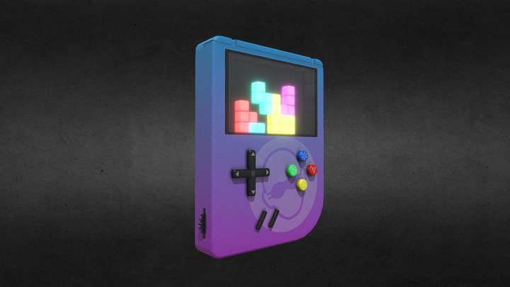 Asset - Minigame + Tetris 3D Model