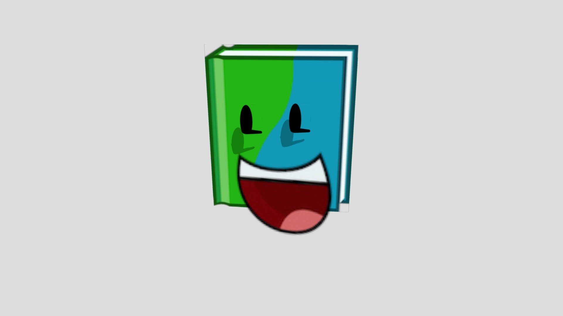 Book from BFDI 2D - 3D model by -StickyStickmanGames ...