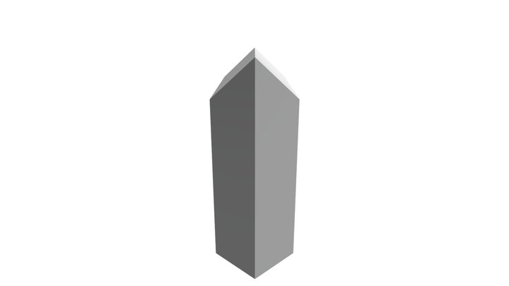 Standard Base Interlocking Lead Brick 3D Model