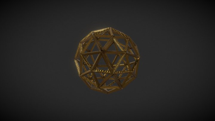 Ico-sphere Light Frame