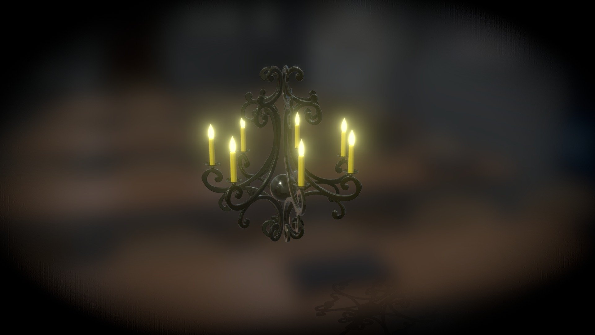 Люстра - Download Free 3D model by vit_tali_4 [8df4f8e] - Sketchfab