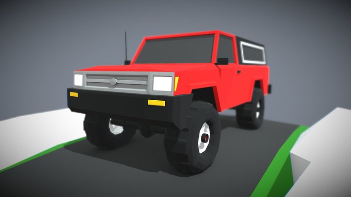 Toy Truk 01 3D Model