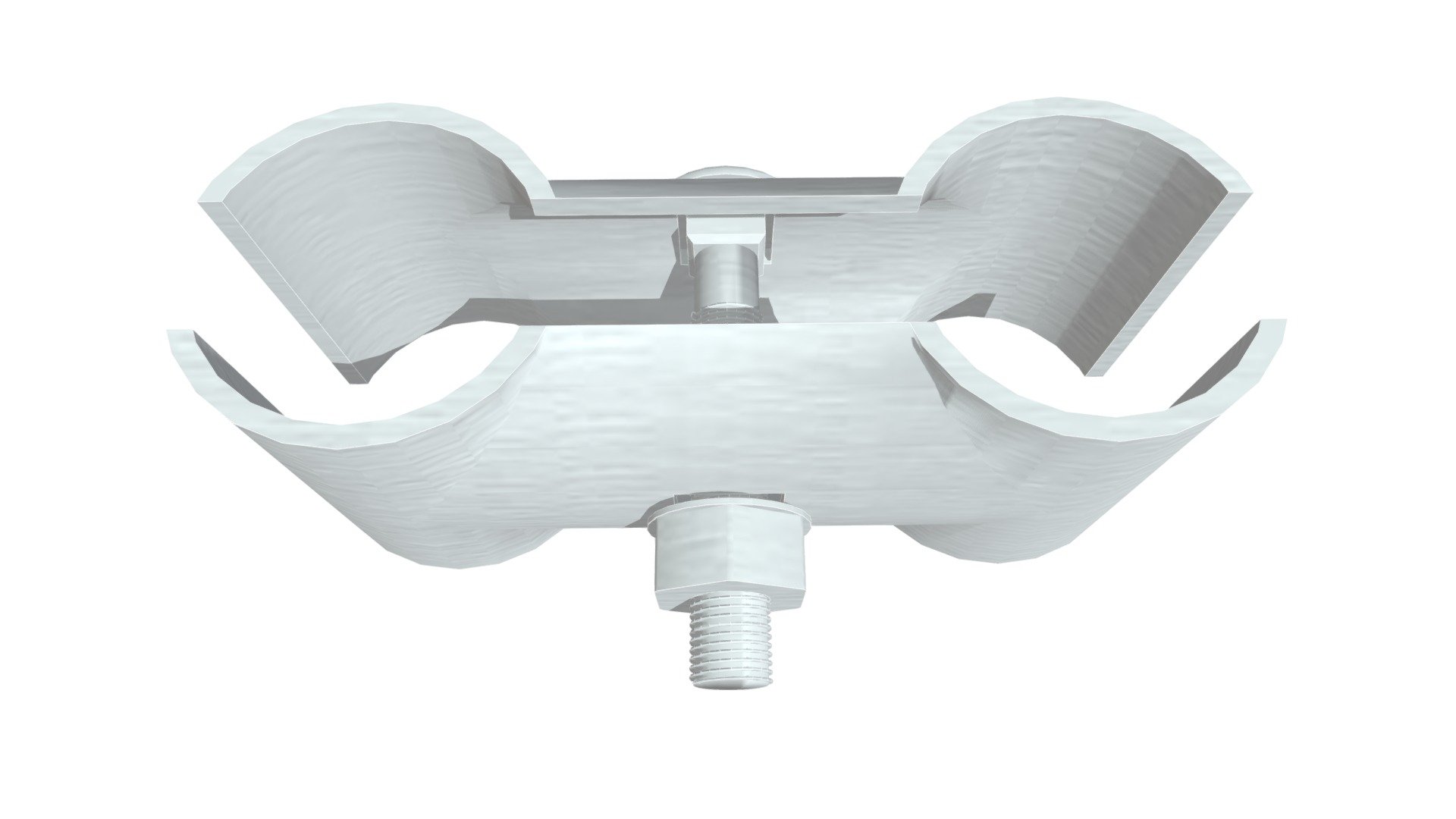 Attache barrière de chantier — Sketchfab embed 3D viewer