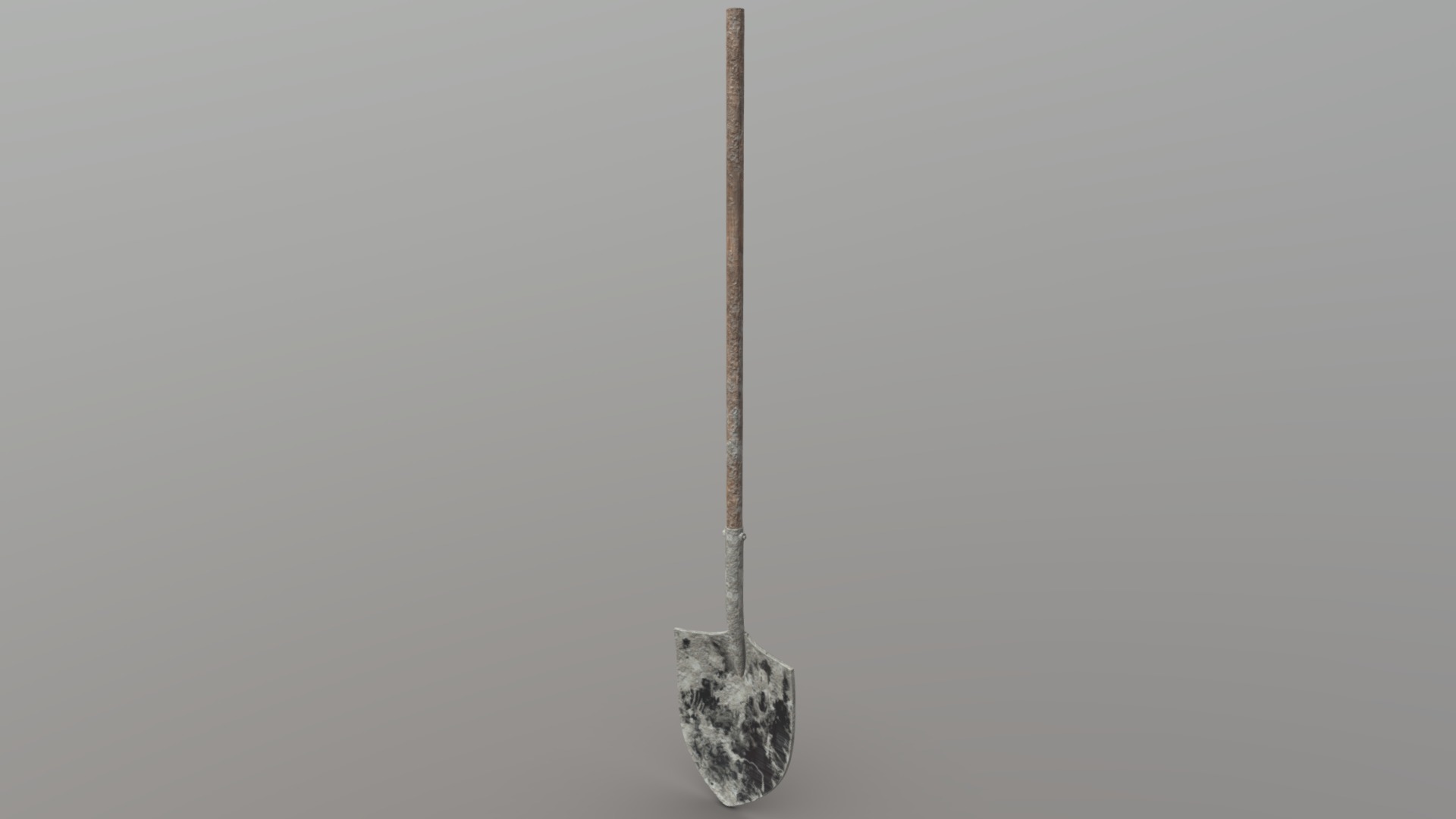 3D model Shovel Dirty - This is a 3D model of the Shovel Dirty. The 3D model is about a pole with a stick attached.