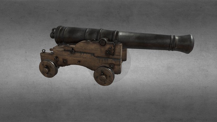 Cannon 3D Model