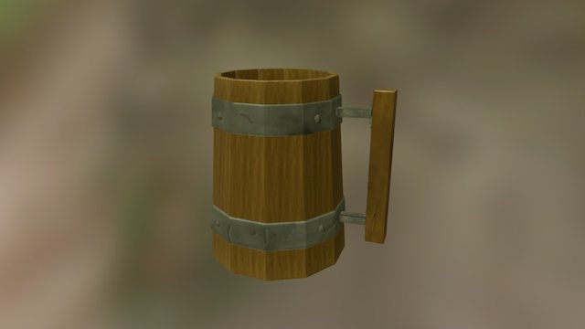 Mug FBX 3D Model