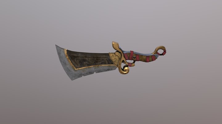 Knife 3D Model