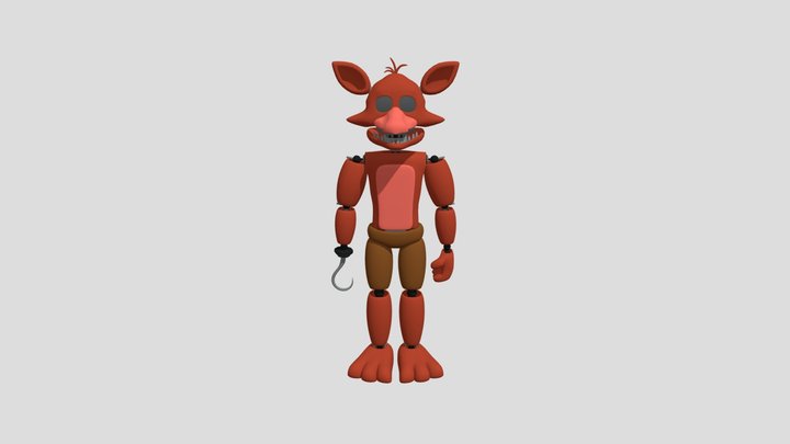 unfinished foxy 3D Model