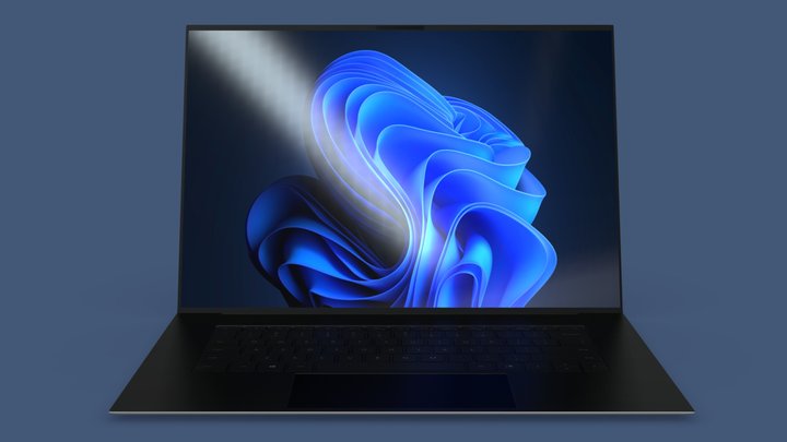 Laptop (Dell XPS) – Free 3D Model STL