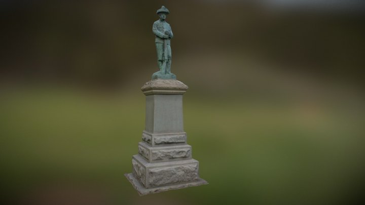 Photogrammetry Statue 3D Model