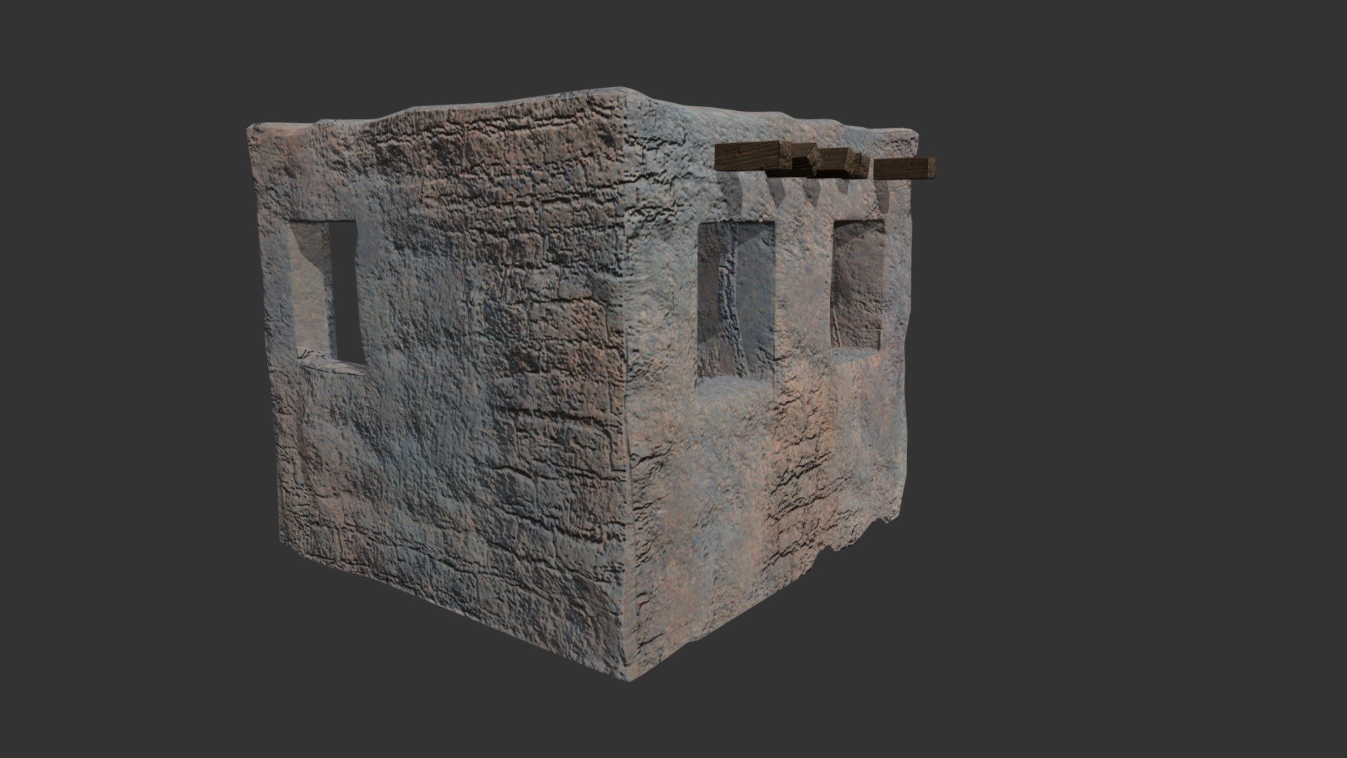 Adobe Small House — Sketchfab embed 3D viewer
