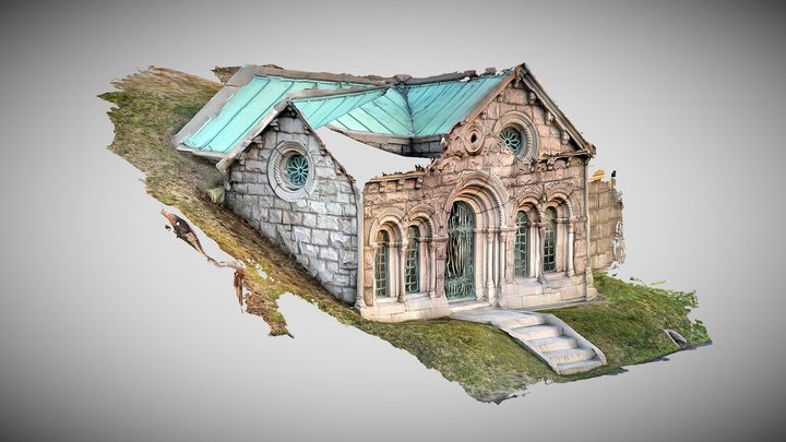 Capture 2: Green-Wood Cemetery 3D Model