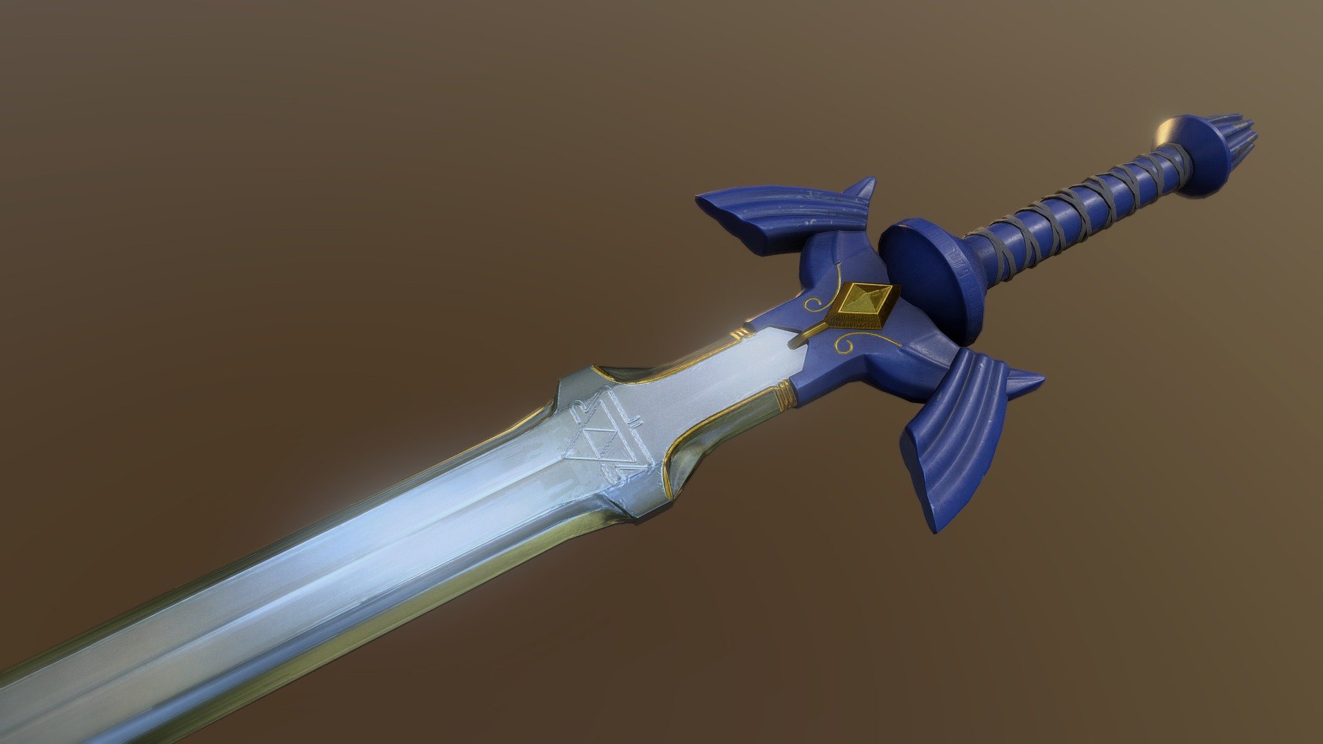 The Master Sword Legend Of Zelda 3d Model By Dbugg1138 [8dfbb20] Sketchfab