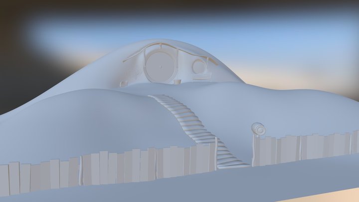 Ferienhaus im Auenland 3D Model