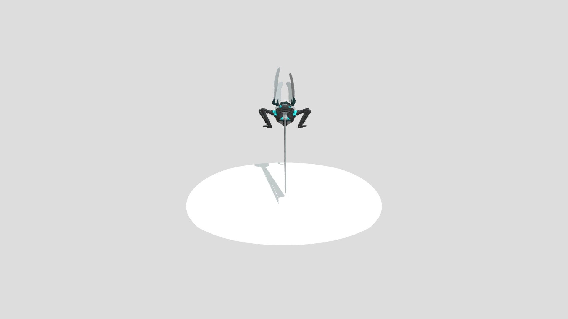 Free Dragonfly blender rig — Sketchfab embed 3D viewer