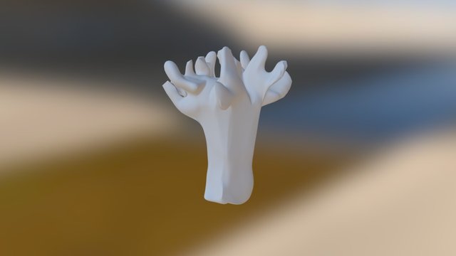 Baby Coral 3D Model