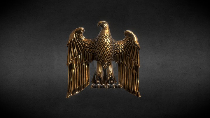 Nemoriko´s : Statue of the German Eagle 3D Model