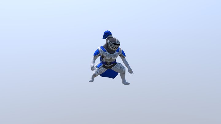 echo knight (blue) 3D Model