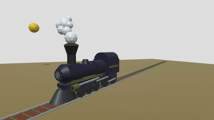 train 3D Model