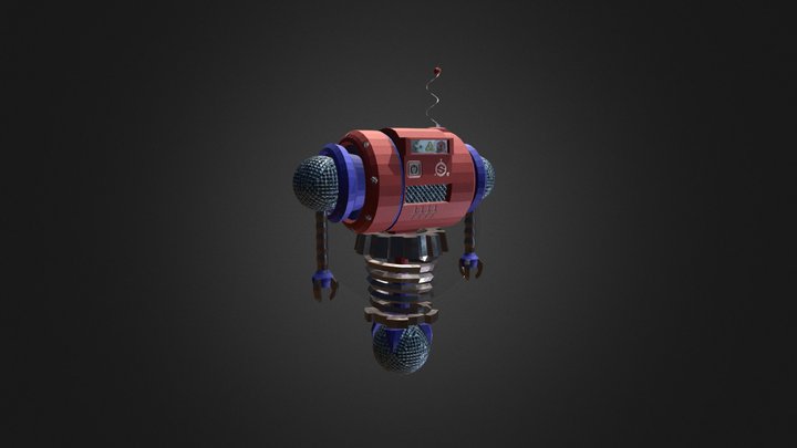 Robot Toy – Modello 3D gratuito STL