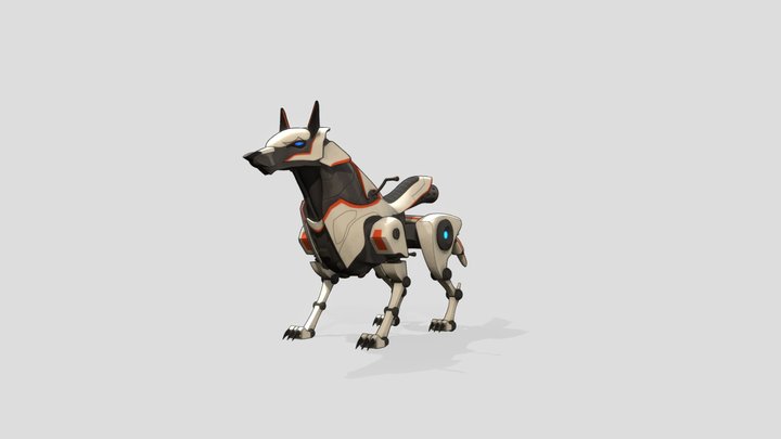 Mecha-beast LK-E 3D Model