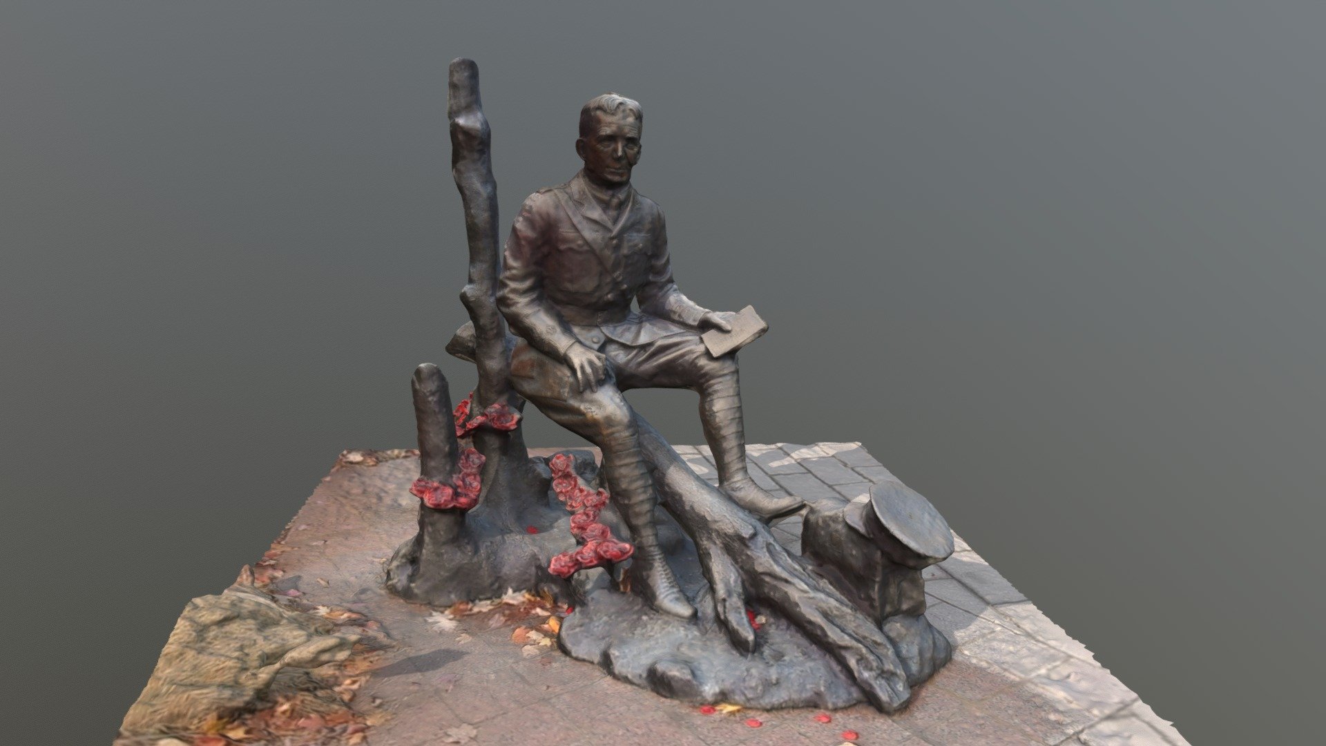 LCol John McCrae Statue